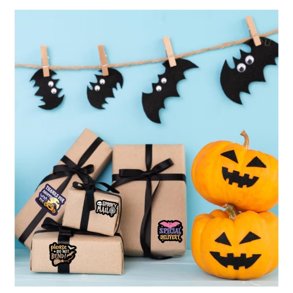 50 Ct  Halloween Themed Sticker Set - Picture 3 of 7
